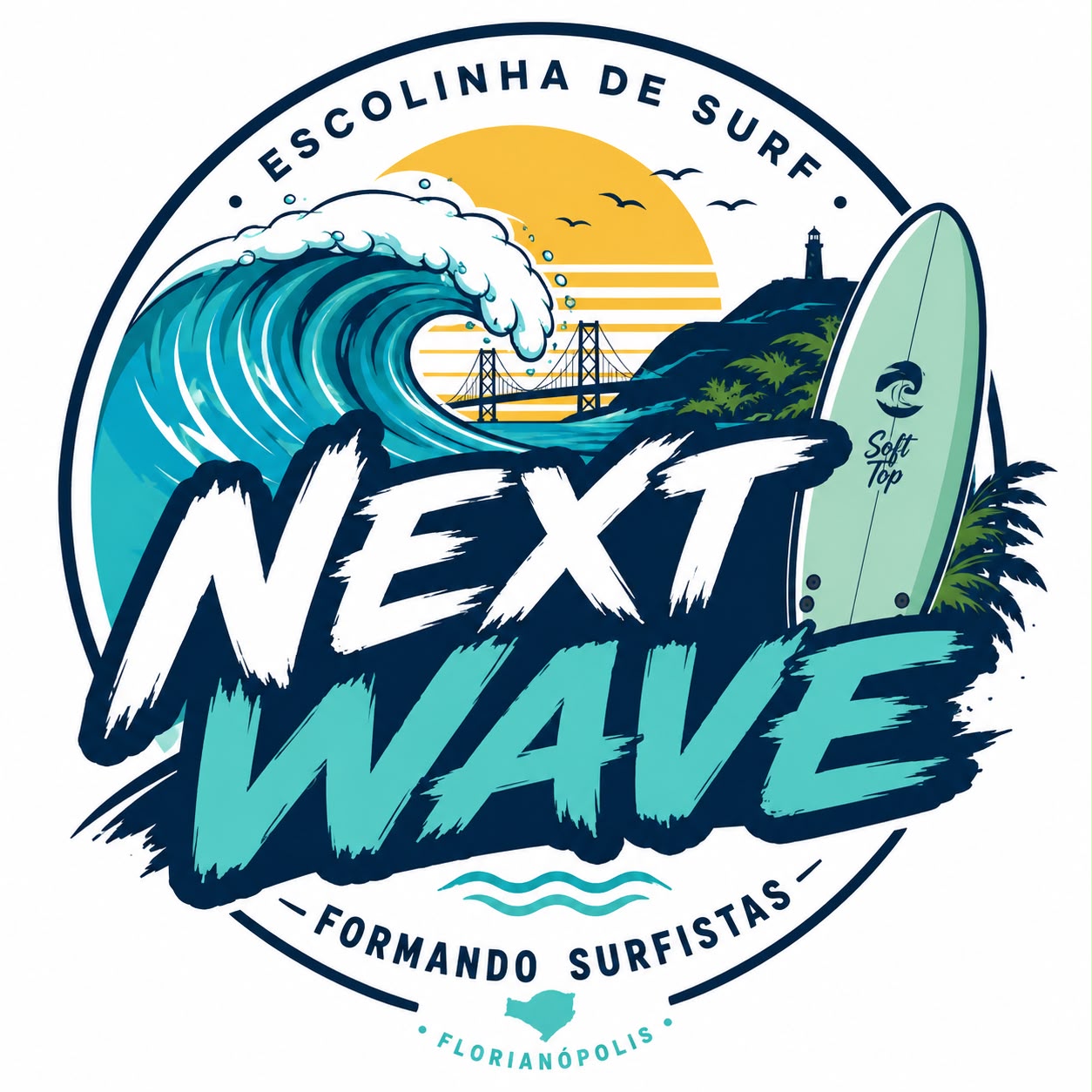 Next Wave — Escolinha de Surf Florianópolis